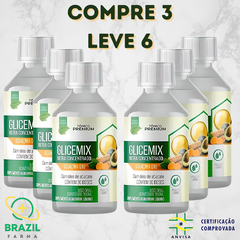 Promoçao Oficial - Glicemix 150ml + Frete Grátis -